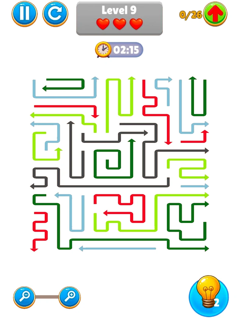 Arrows :Tap Puzzle Escape Game screenshot